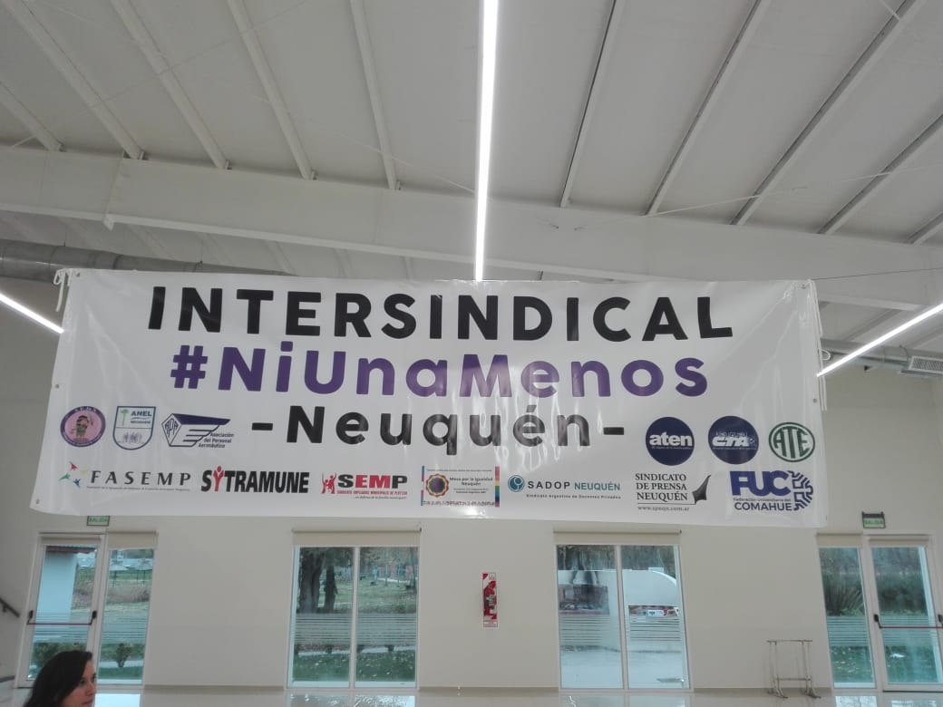 En este momento estás viendo INTERSINDICAL #NiUnaMenos- Neuquén